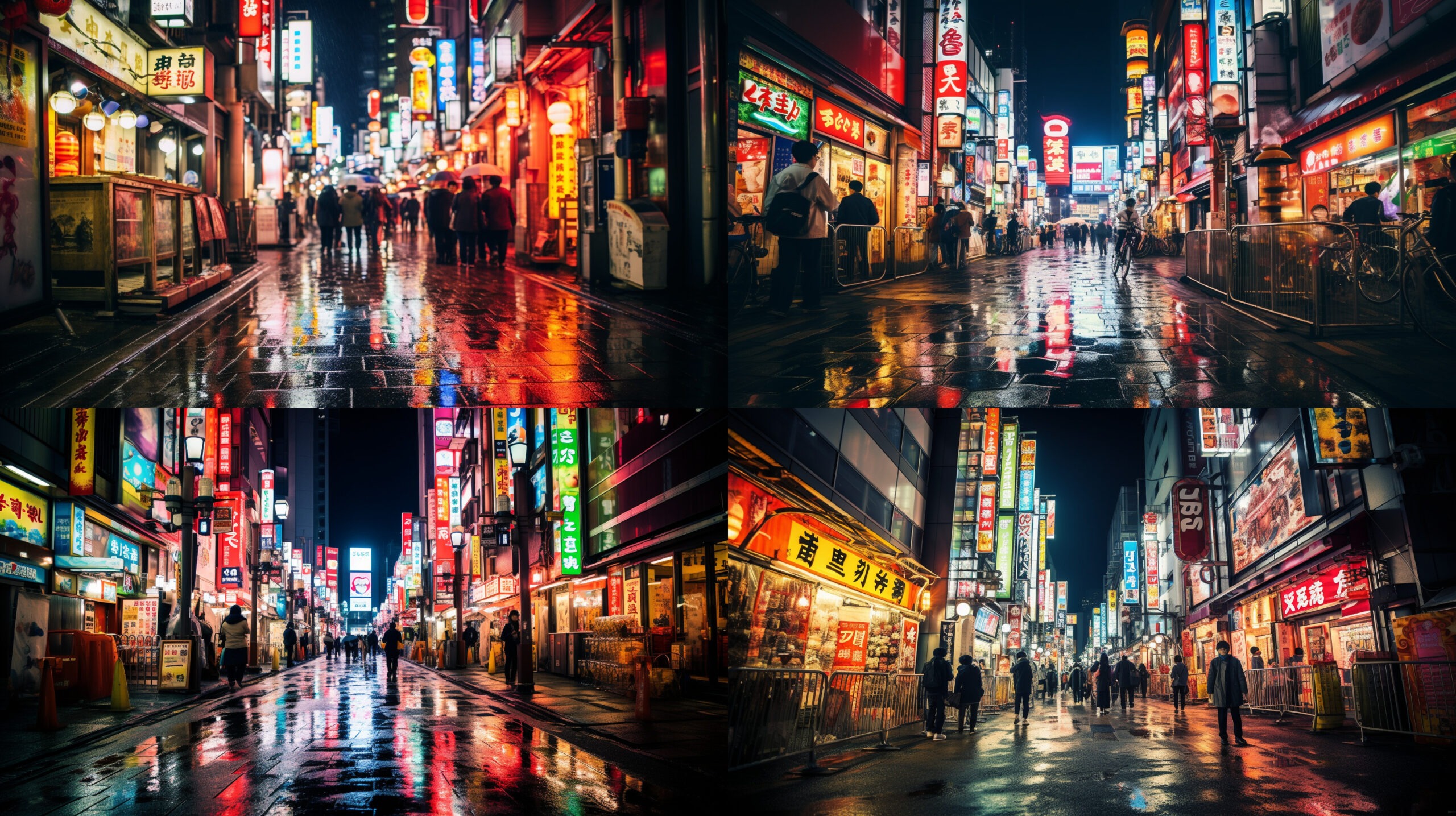 新宿、歌舞伎町、狂乱の夜　写真　梅佳代 風